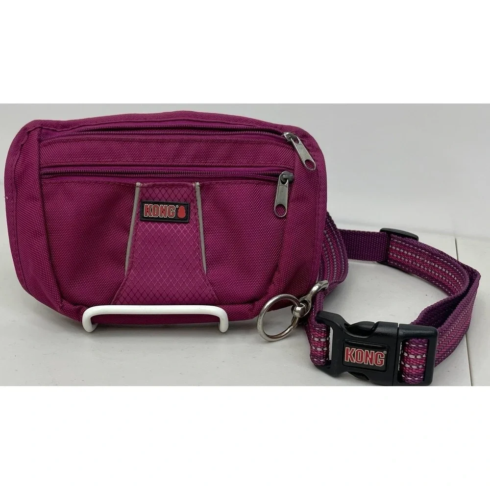 KONG Hands Free Dog Walking Waist Pack Training Pouch